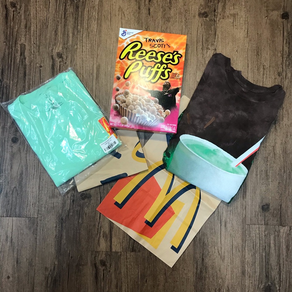 Travis Scott x McDonald’s Tees